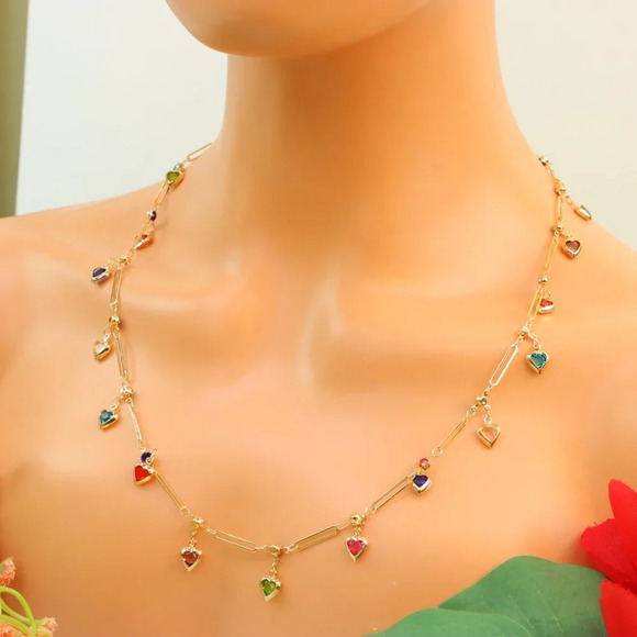 "New Beautiful Design Necklace Chain for Women/Girls, Gift, N584 - Picture 3 of 10